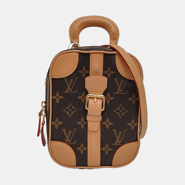 VALISETTE Monogram Coated Canvas Brown