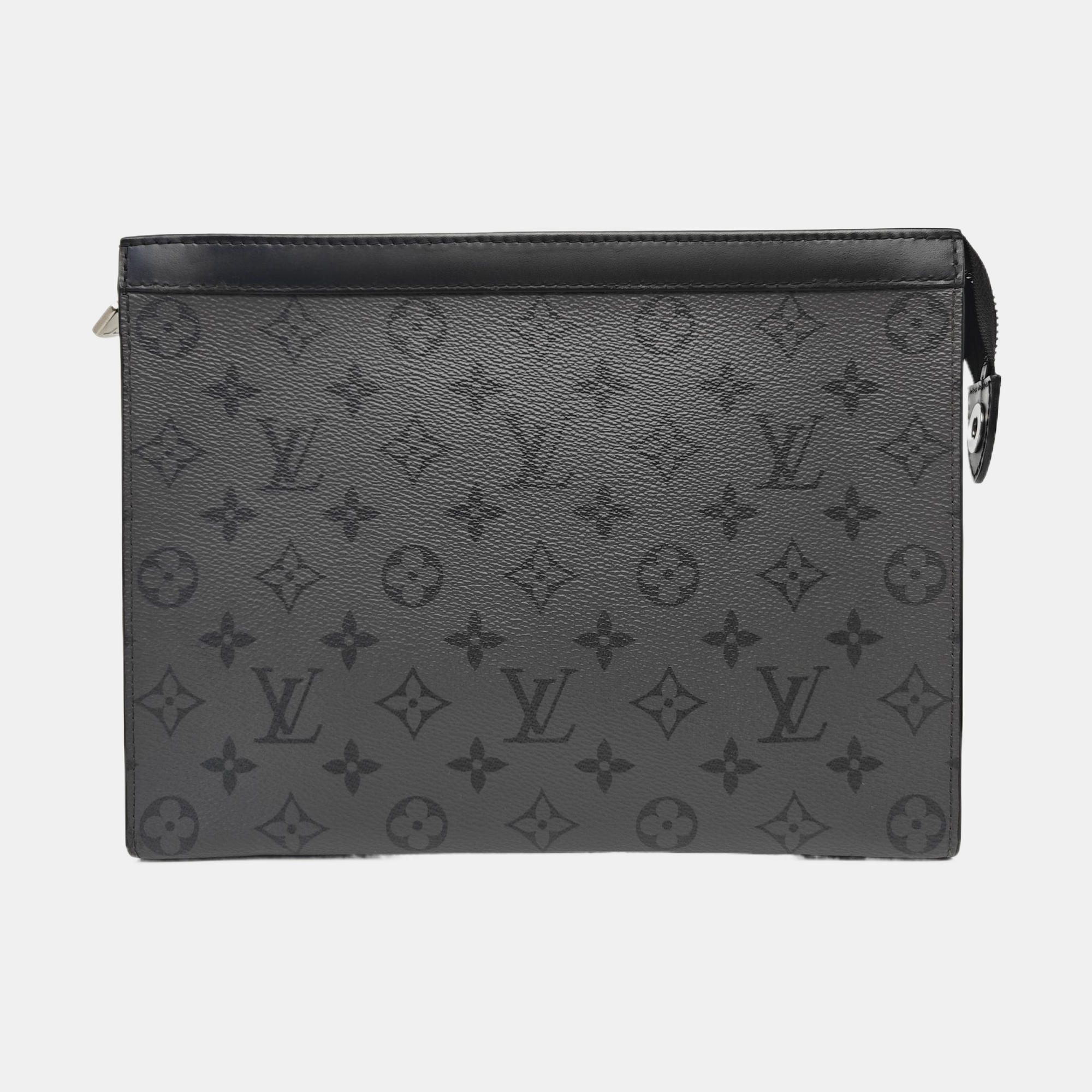 Pochette Voyag MM Monogram Coated Canvas Gray
