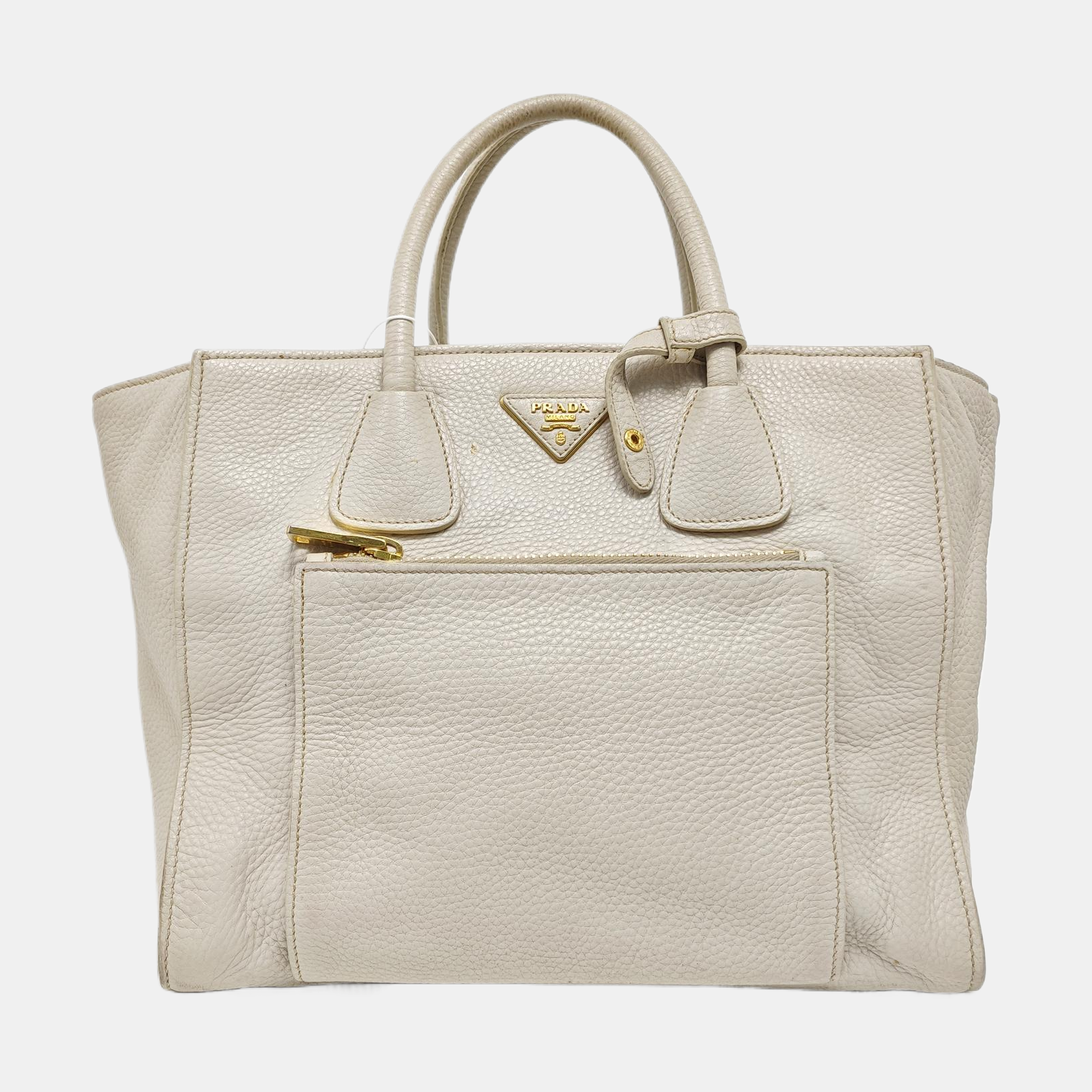 Calfskin Tote Bag White