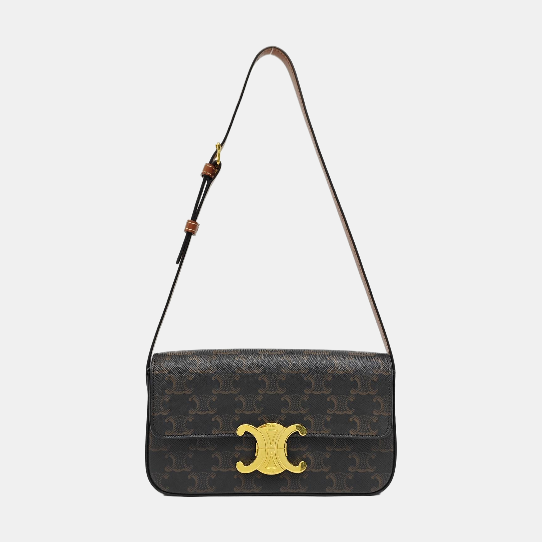 TRIOMPHE Teen Coated Canvas Black
