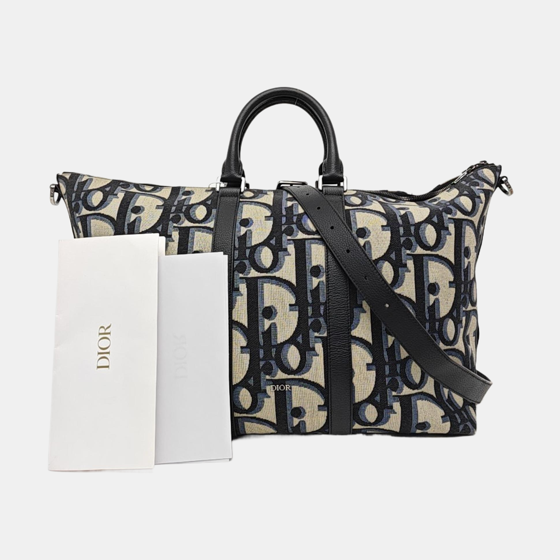 Canvas Top Handle Bag Multicolor