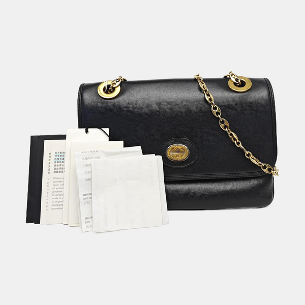 Marina Small Calfskin Black