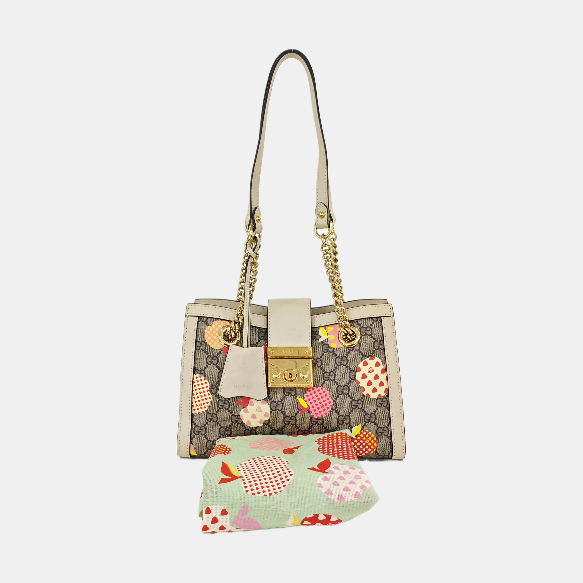 Padlock Small Monogram Coated Canvas Multicolor