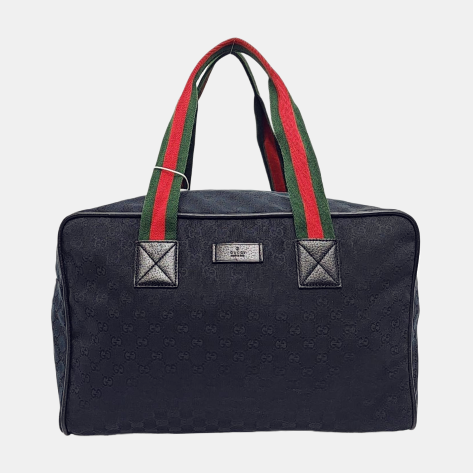 Monogram Canvas Top Handle Bag Blue