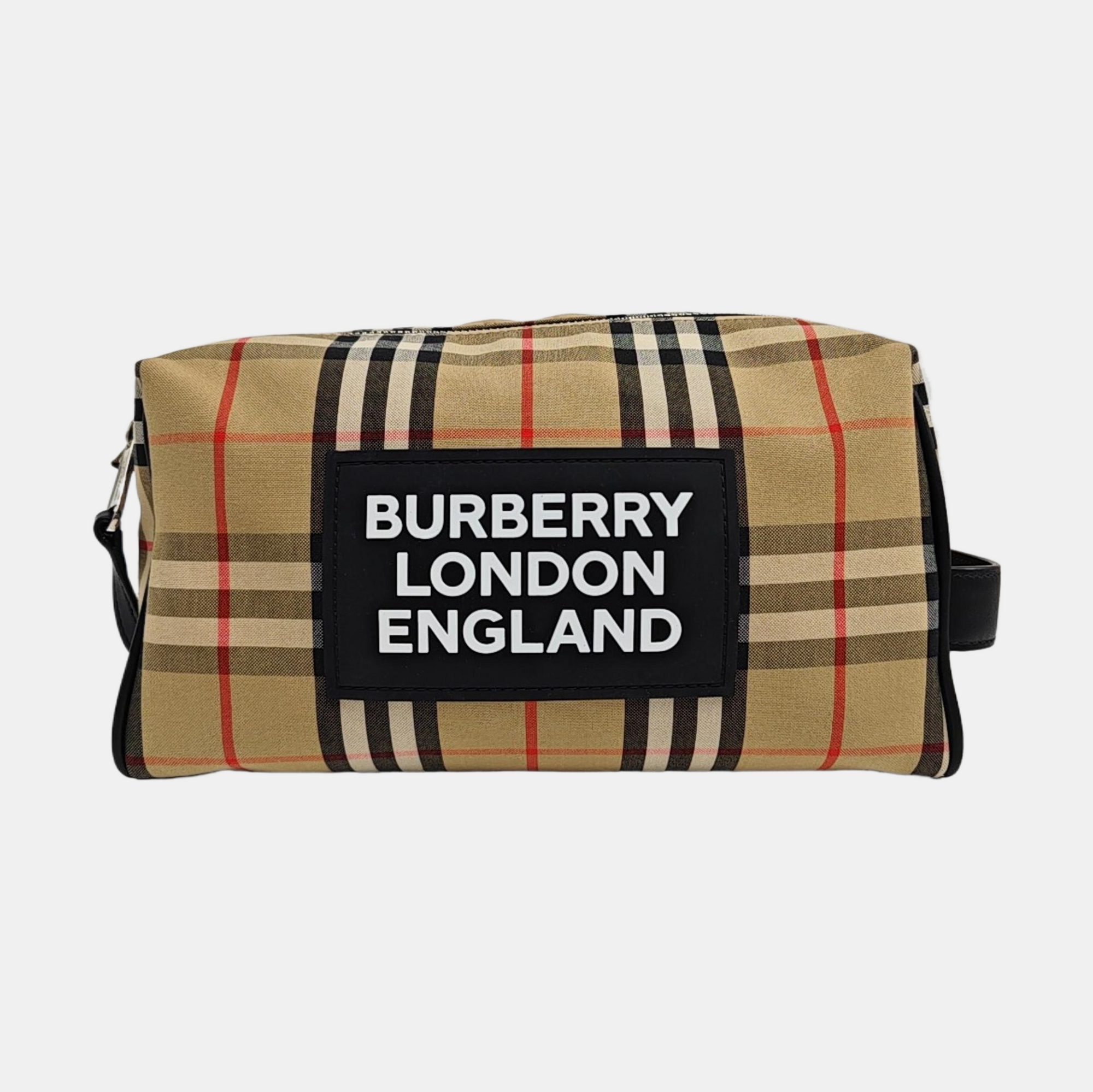 Canvas Top Handle Bag Brown