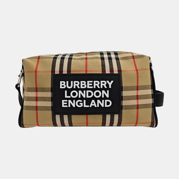 Canvas Top Handle Bag Brown