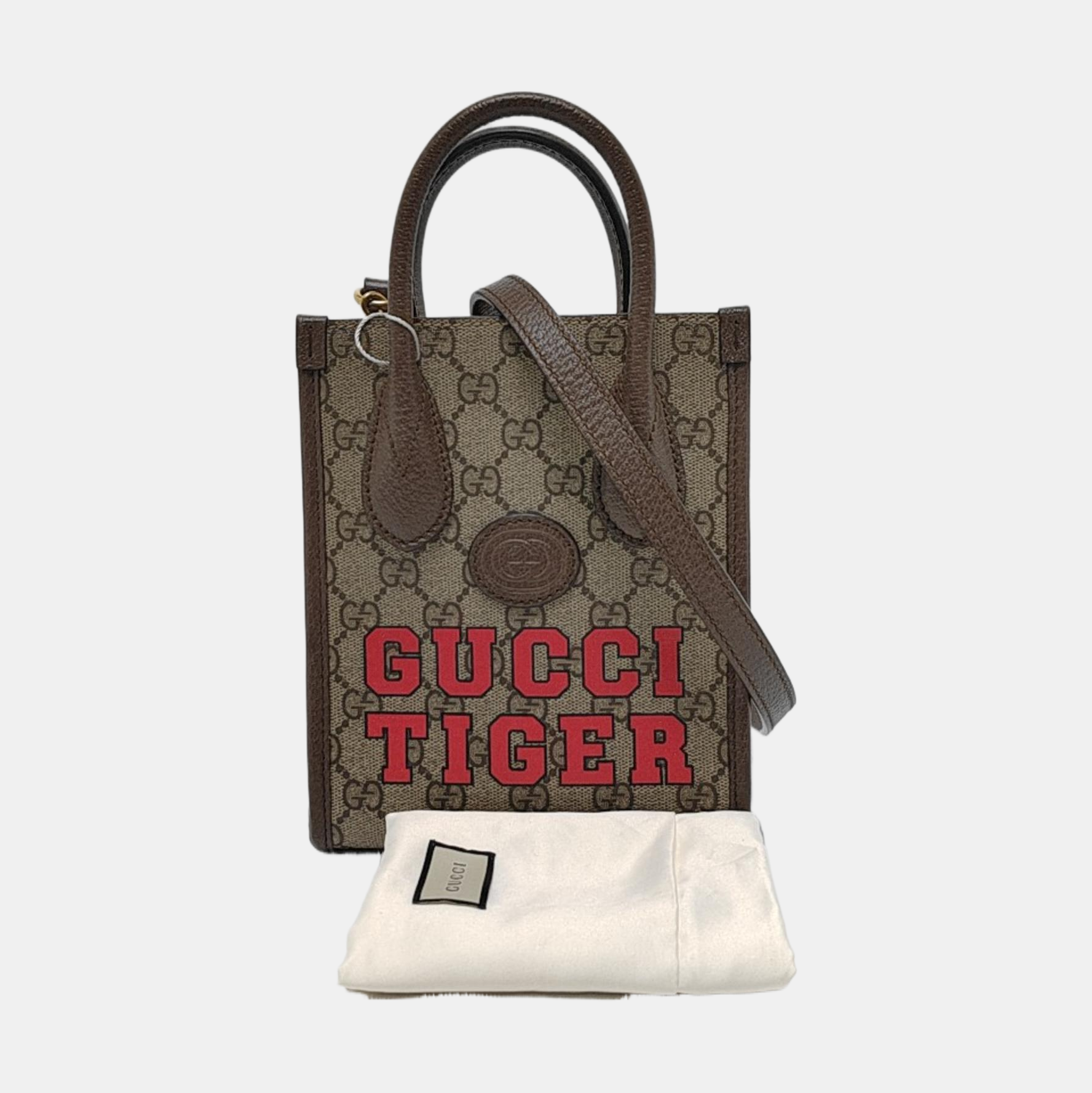 Retro Mini Monogram Coated Canvas Beige