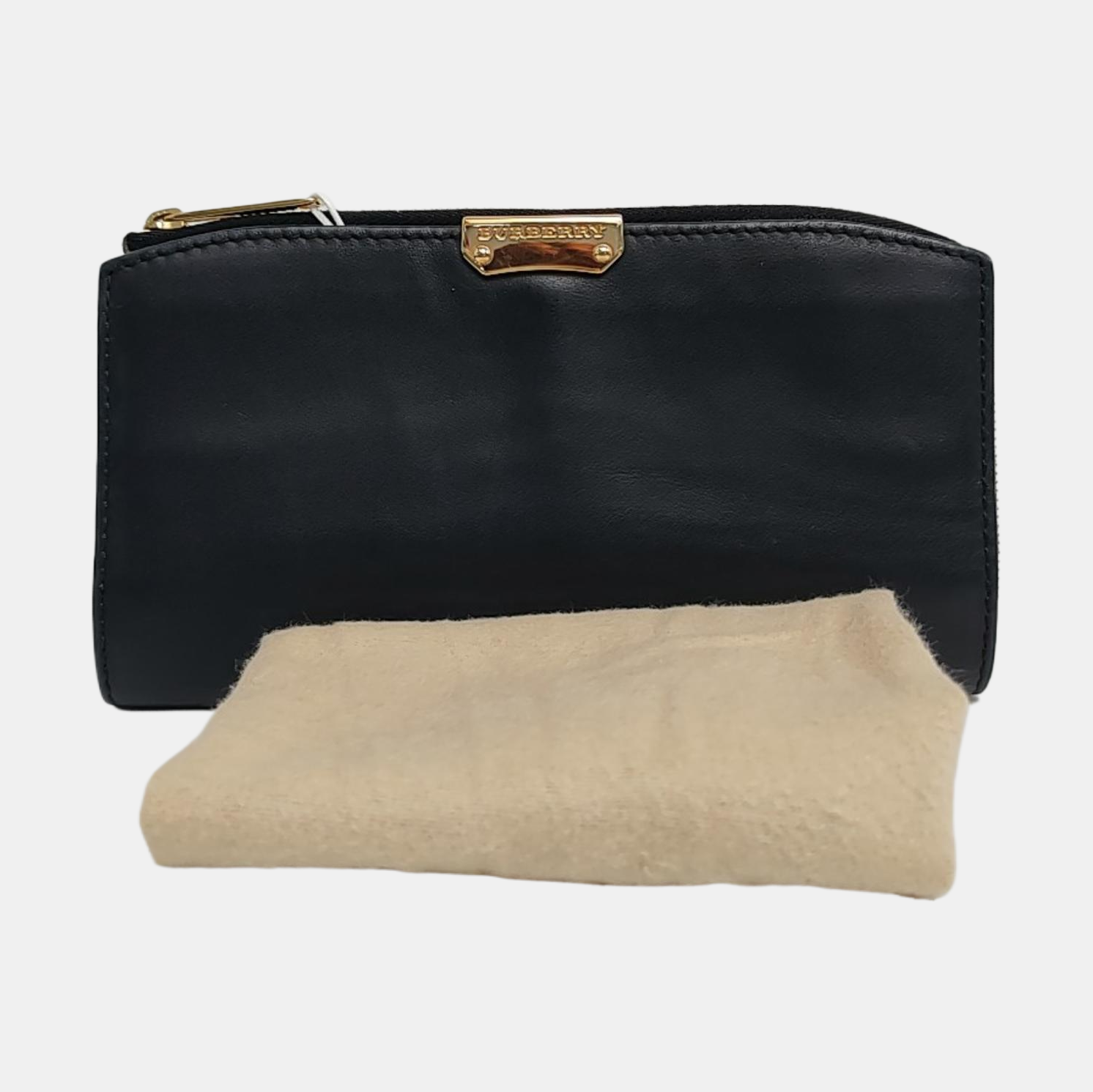 Langley Calfskin Black Wallet