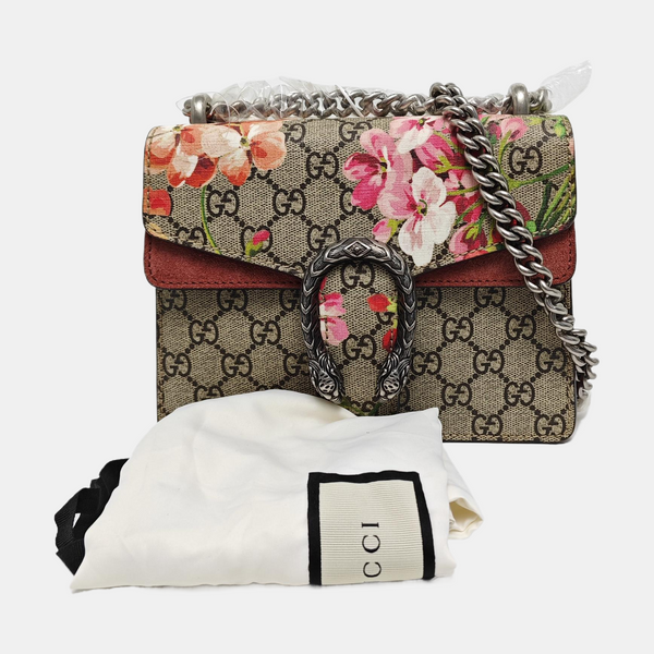 Authenticated pre-owned  Dionysus Mini Monogram Coated Canvas Beige - Shoulder Bag at Looply