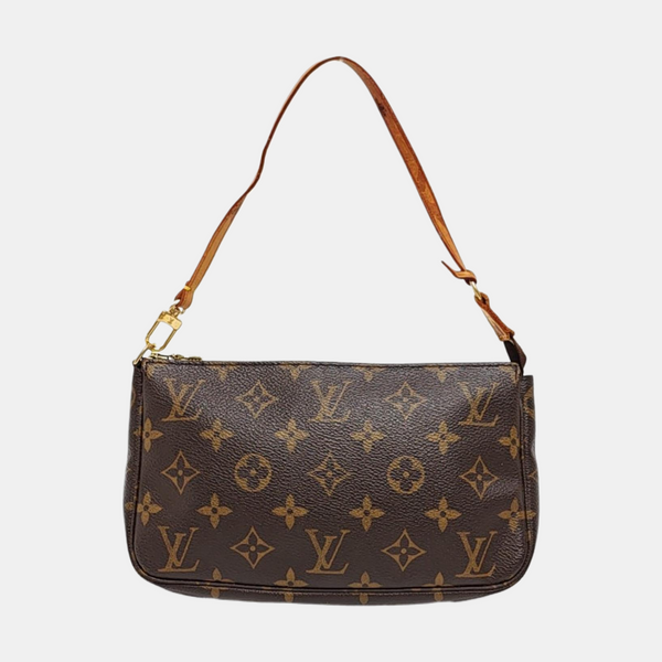 ACCESSOIRES Monogram Coated Canvas Brown