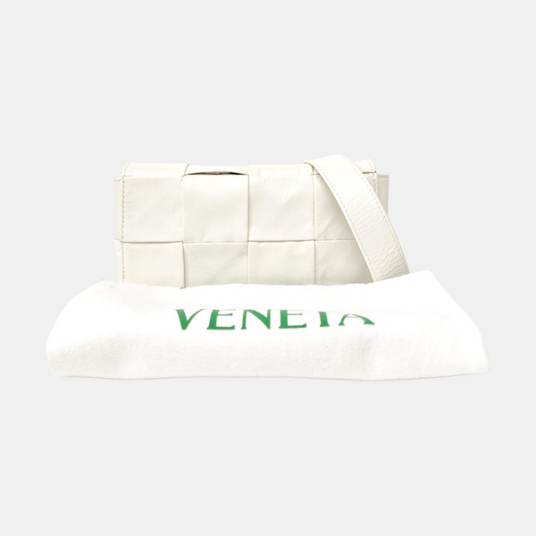 Cassette Small Calfskin White