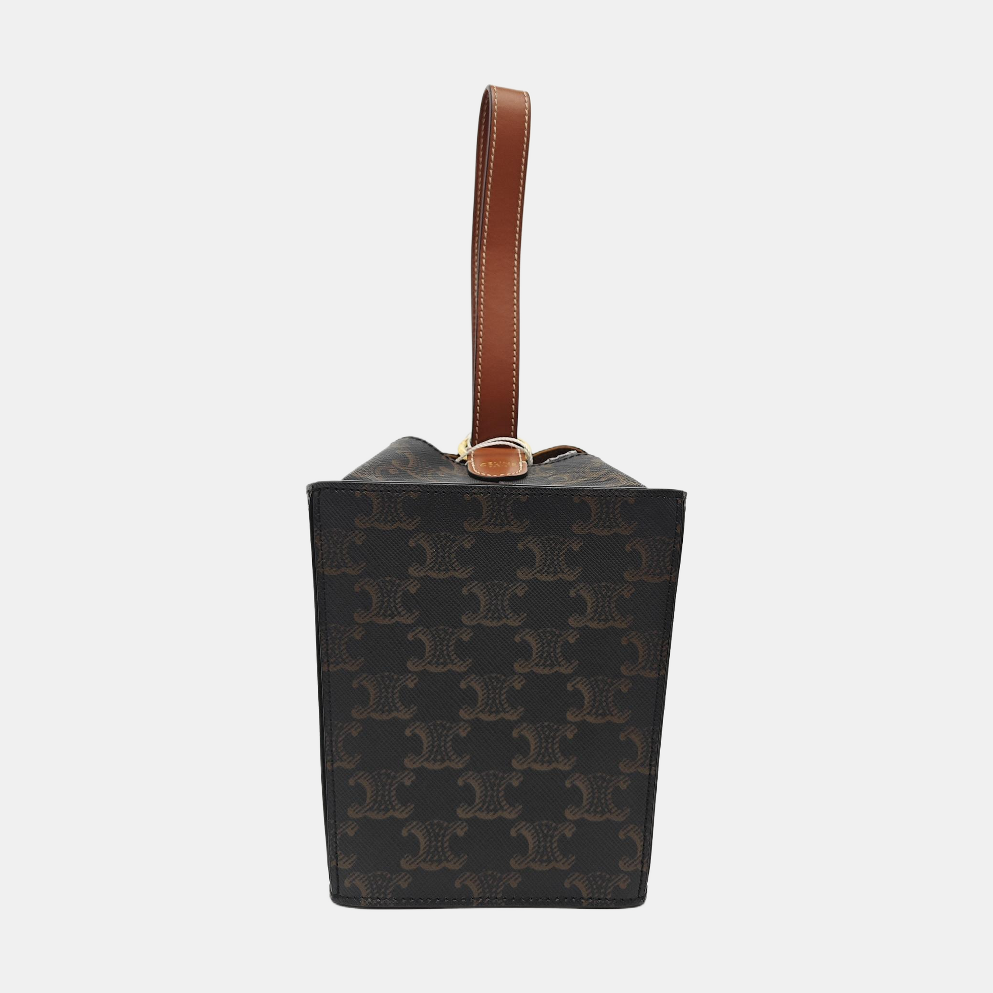 STRAP BOX Coated Canvas Yellow