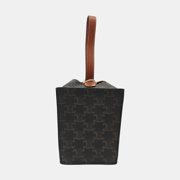 STRAP BOX Coated Canvas Yellow