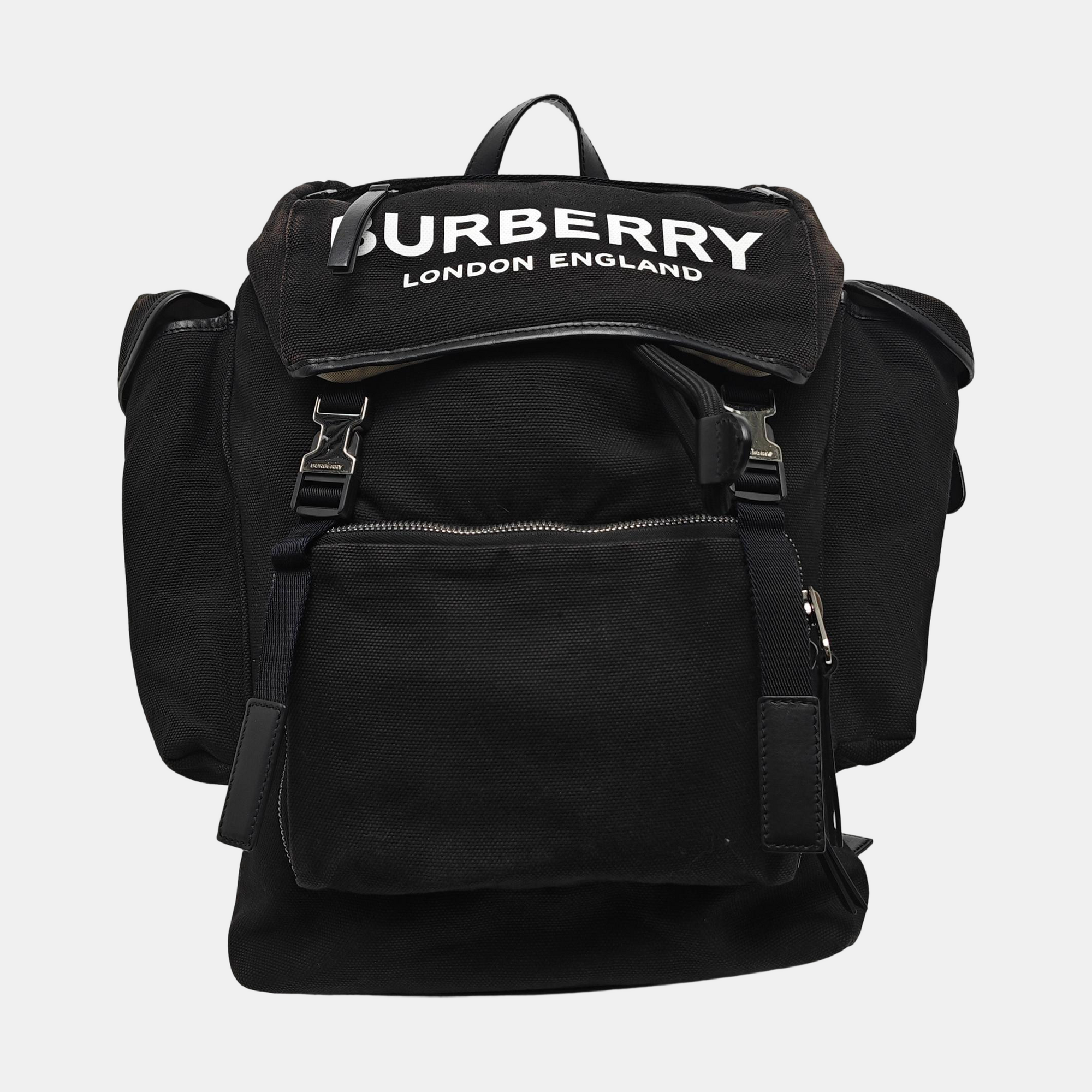 The Rucksack Canvas Black