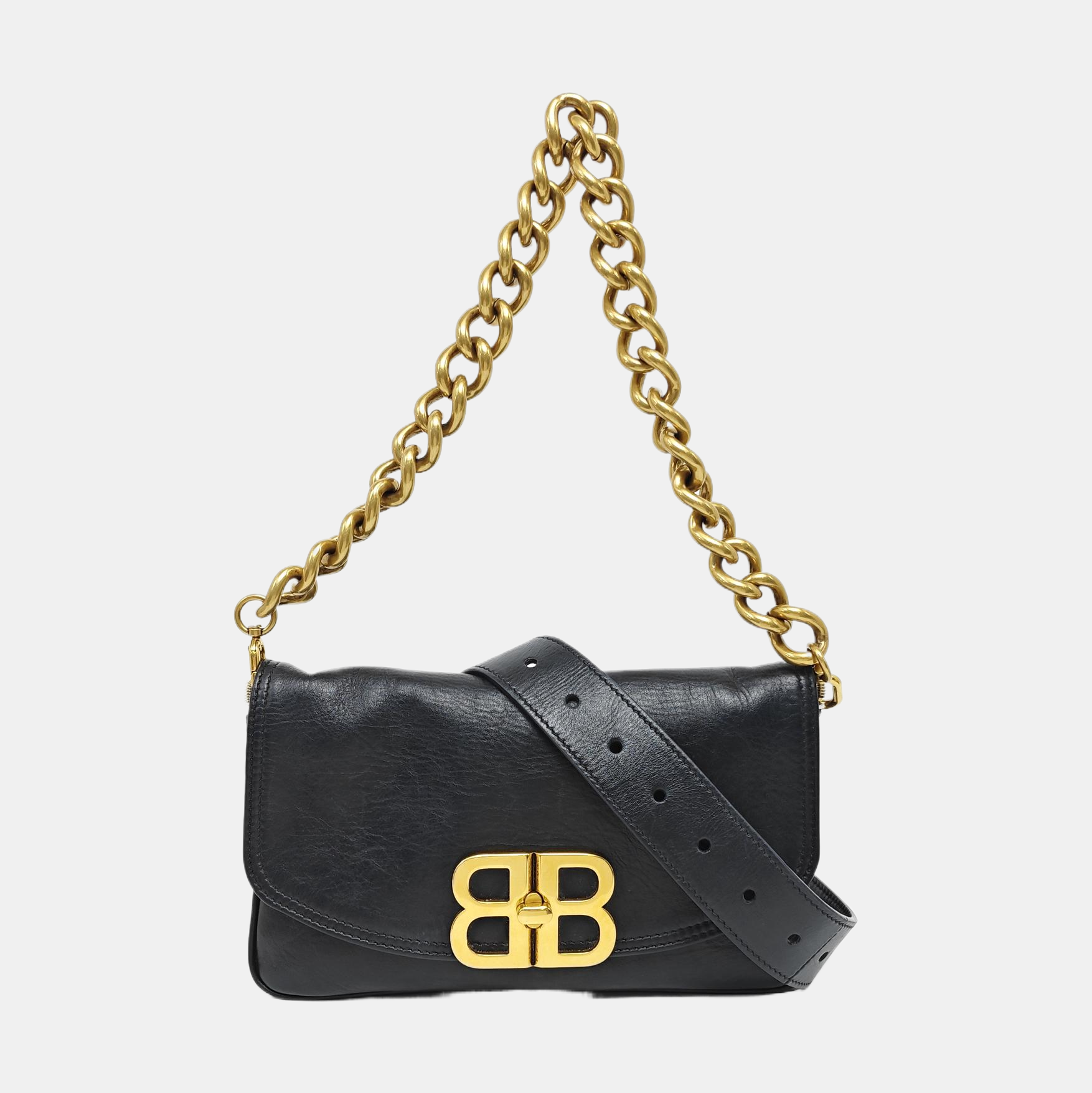 BB Small Calfskin Black