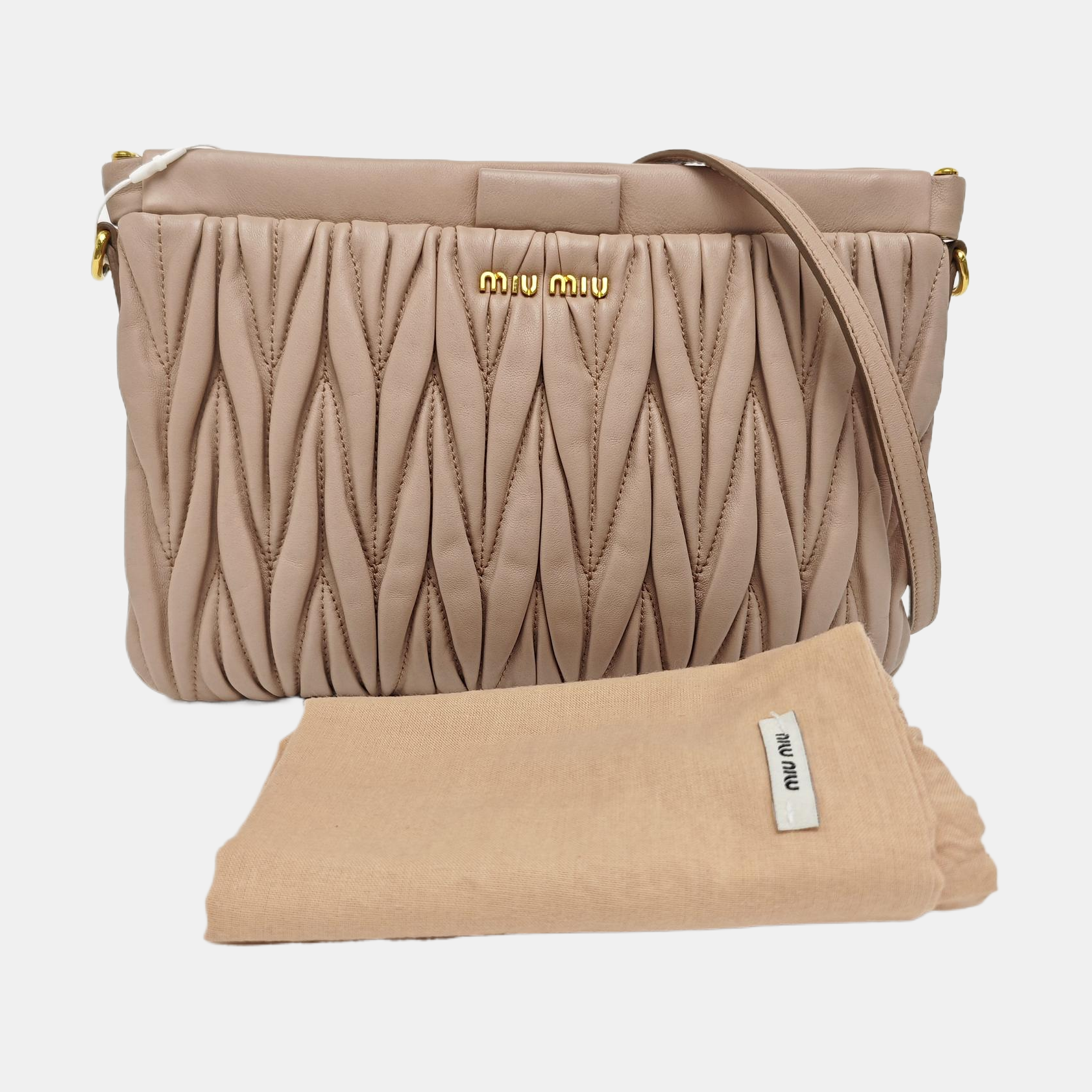 Matelassé Quilted Lambskin Pink