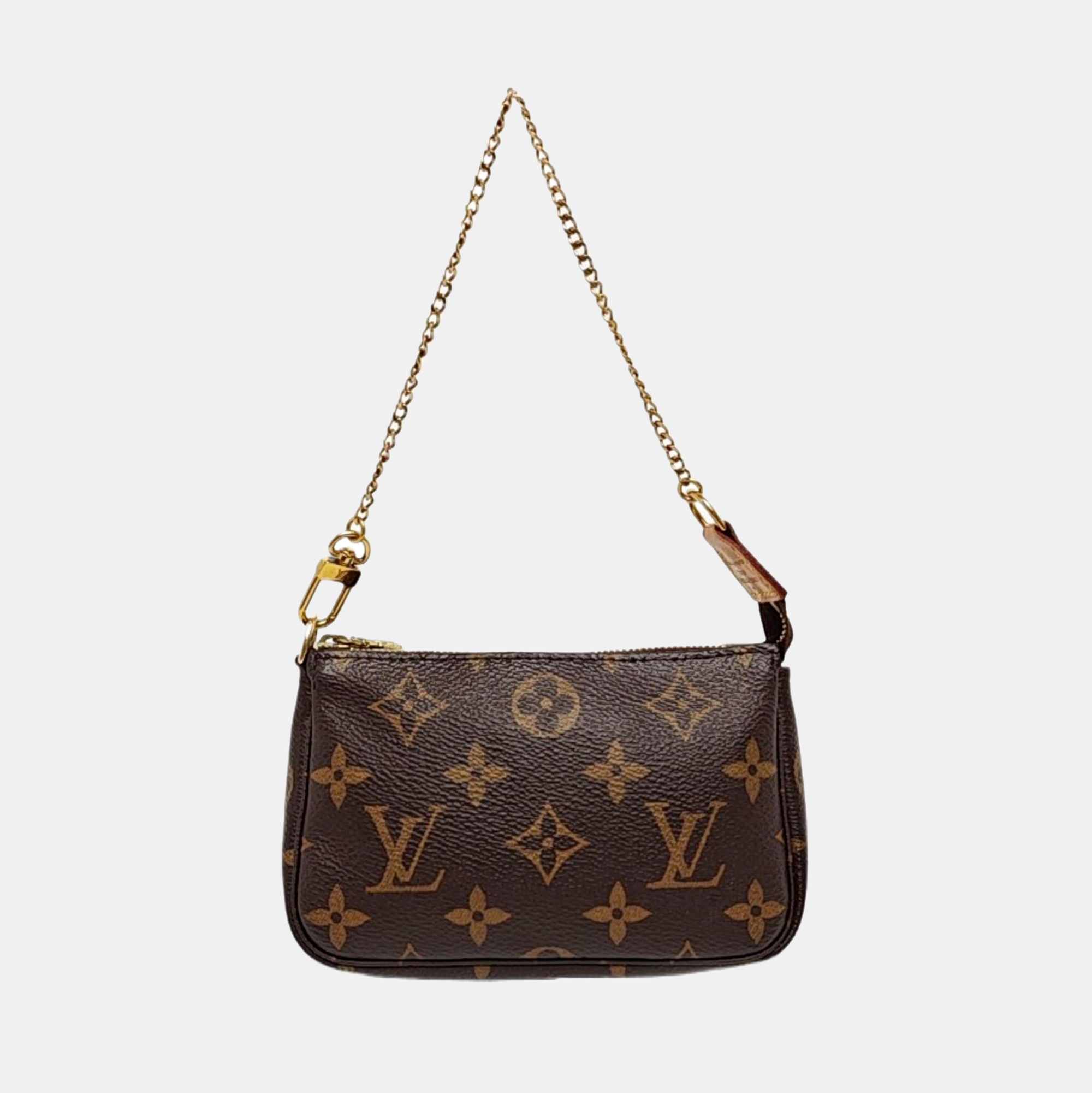 ACCESSOIRES Mini Monogram Coated Canvas Brown