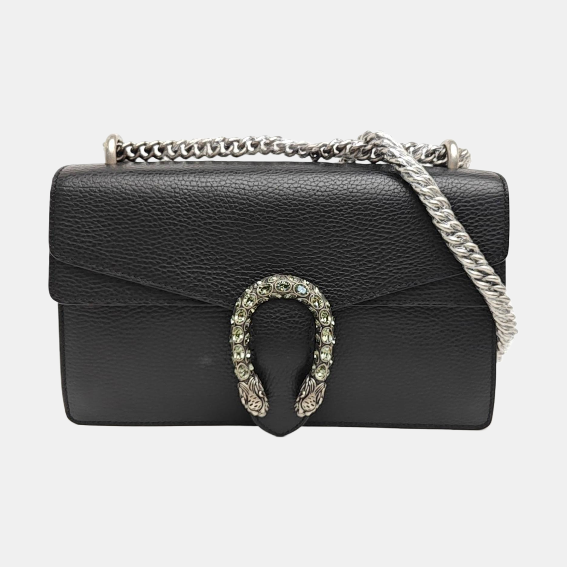 Dionysus Small Calfskin Black