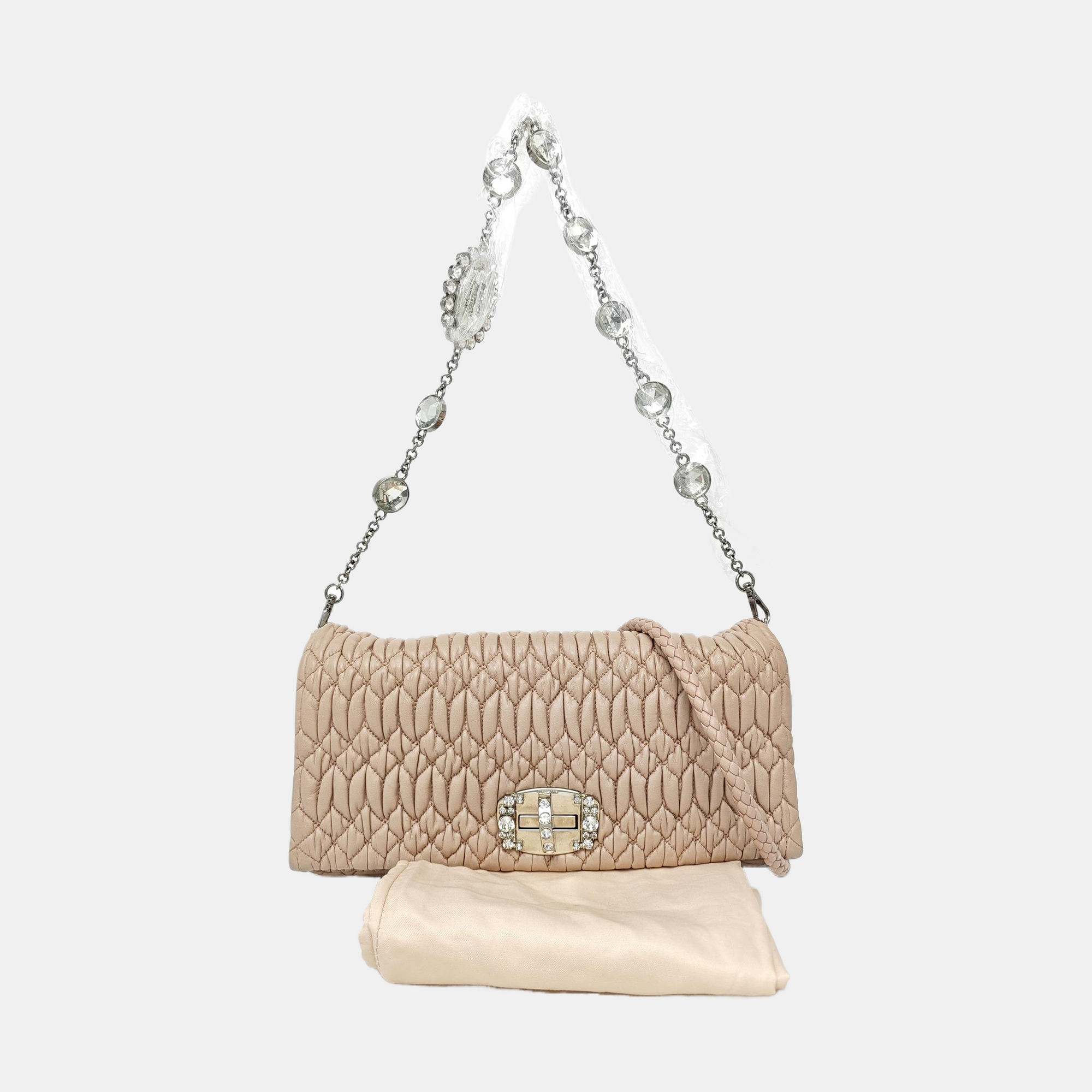 Crystal Lambskin Pink