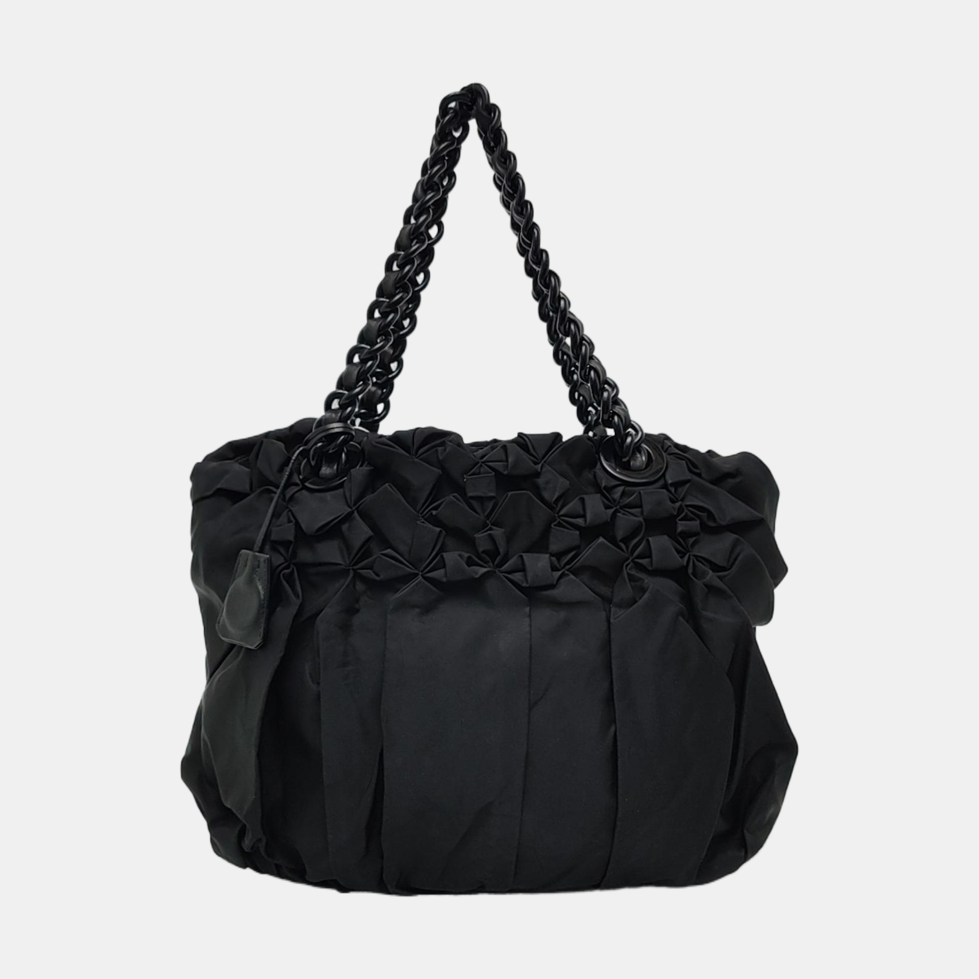 Quilted Nylon Black