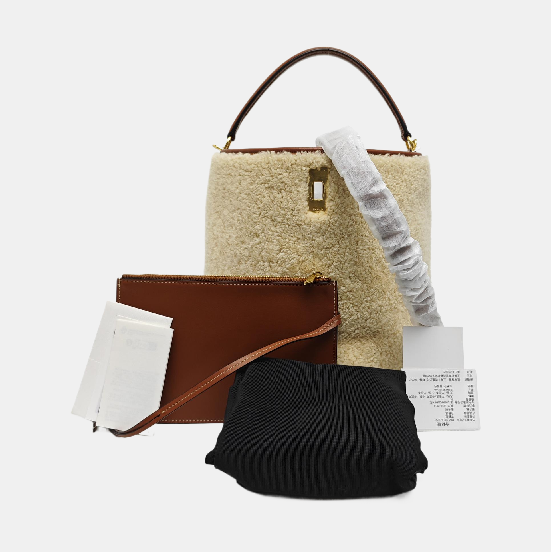 BUCKET 16 Sheepskin Beige