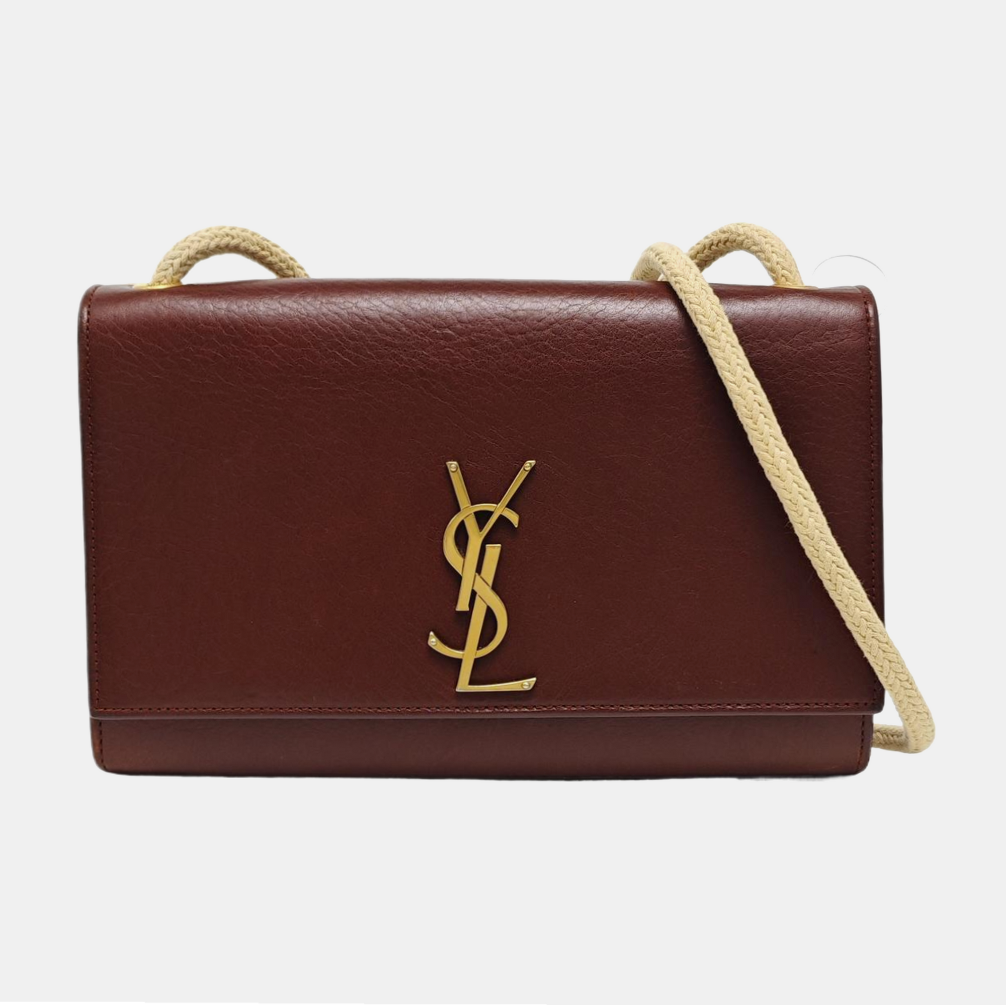 Calfskin Shoulder Bag Red
