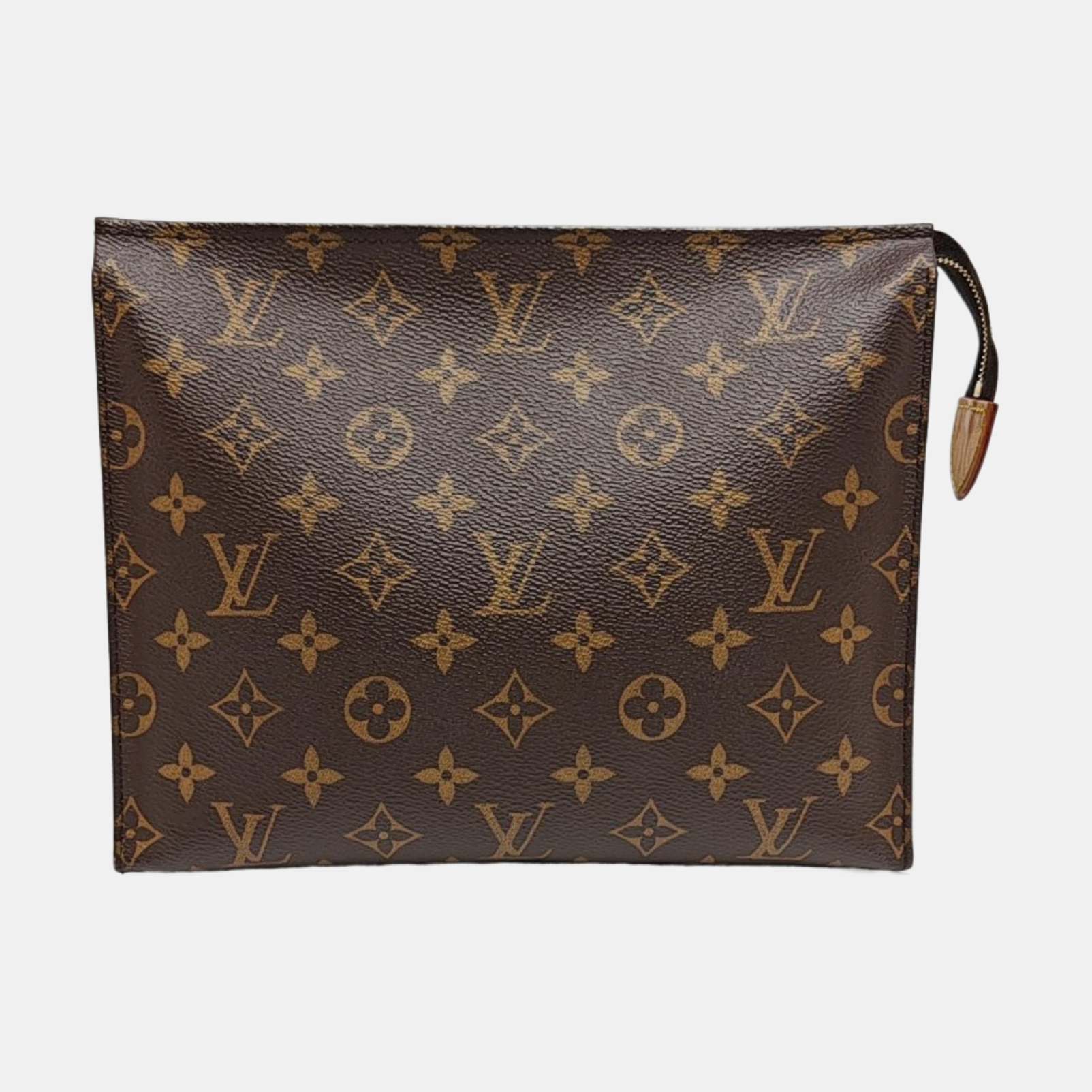 TOILET POCKET 26 Monogram Coated Canvas Brown