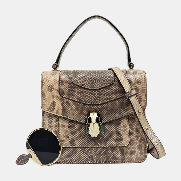 SERPENTI FOREVER Quilted Python Multicolor