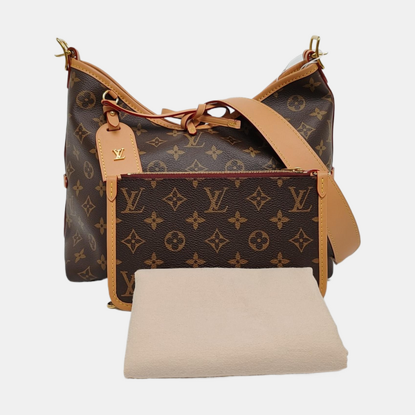 CARRYALL PM Monogram Coated Canvas Brown