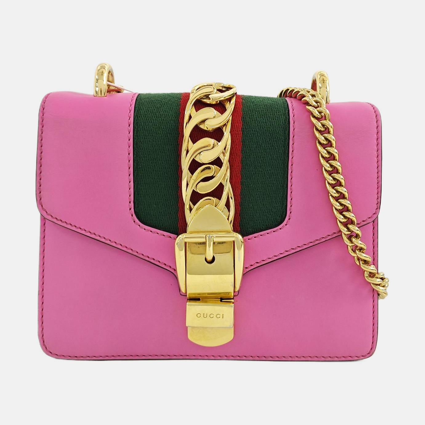 Sylvie Mini Calfskin Pink