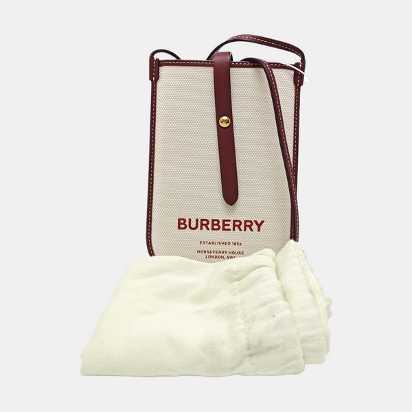 Canvas Shoulder Bag White