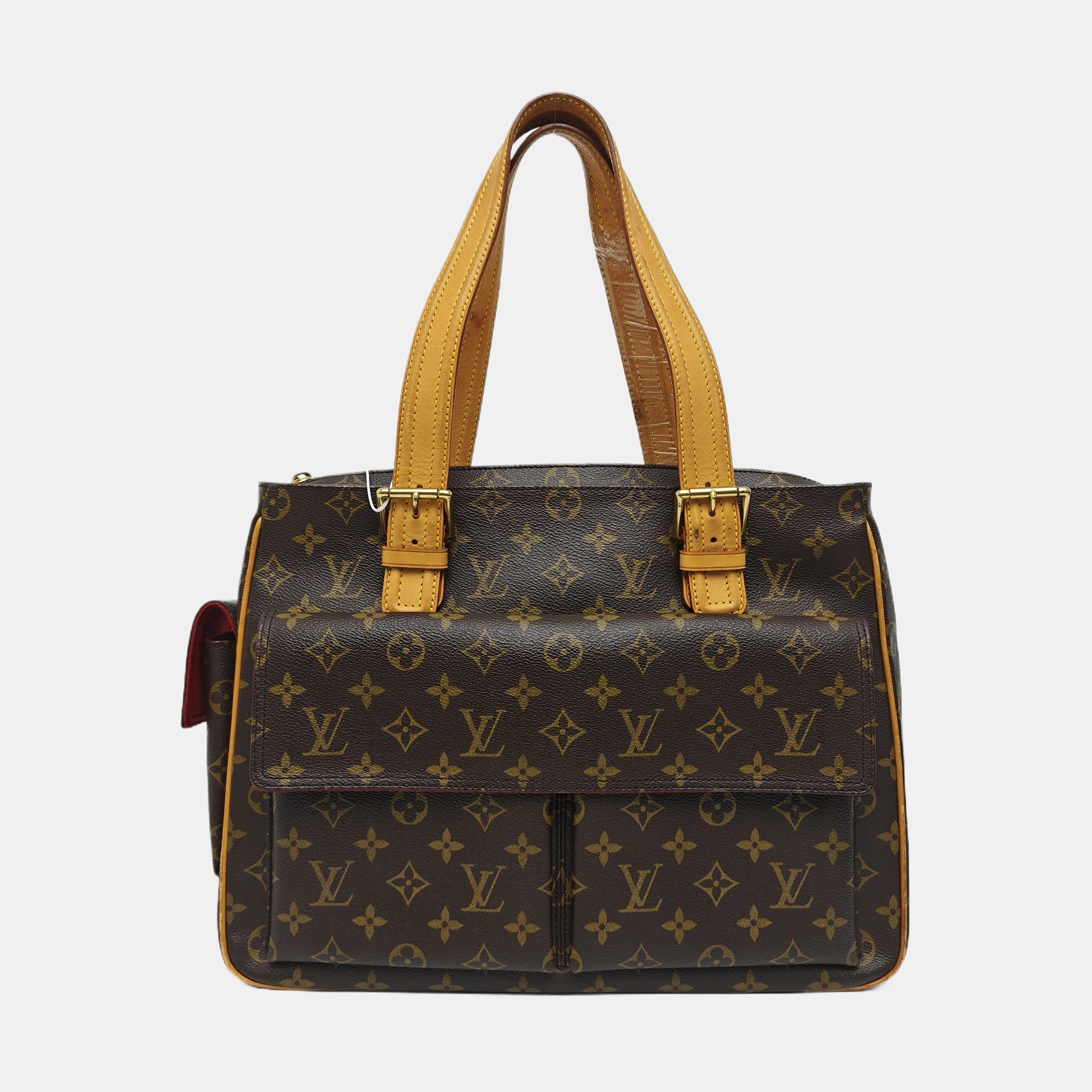 MULTIPLE Monogram Coated Canvas Brown