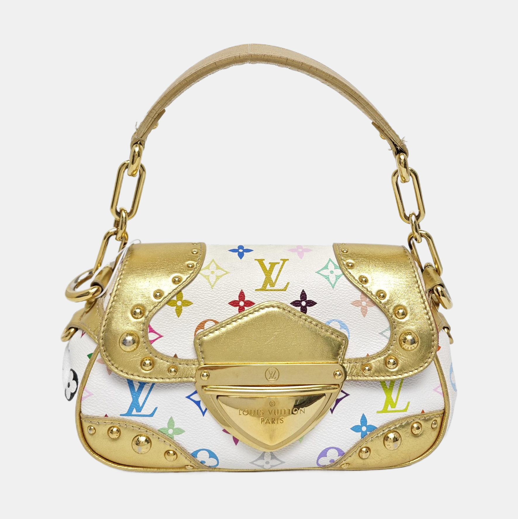 LV × TM MARILYN Monogram Coated Canvas White