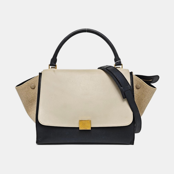 Authenticated pre-owned  TRAPEZE Medium Calfskin Multicolor - Shoulder Bag at Looply