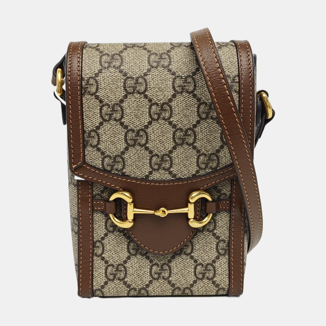 Horsebit 1955 Mini Coated Canvas Beige
