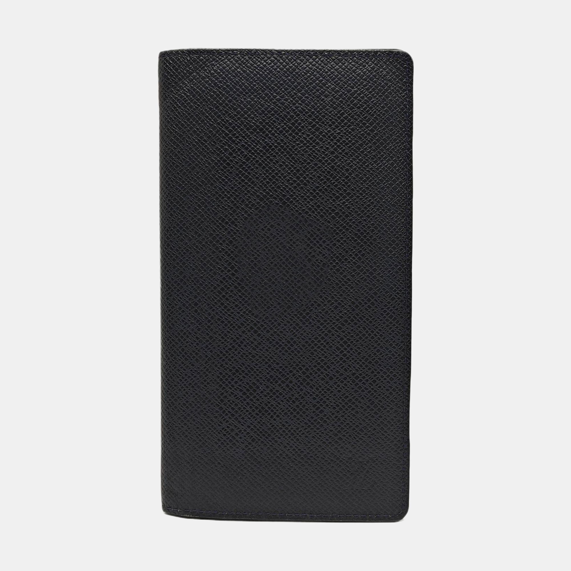 BRAZZA Leather Black Wallet