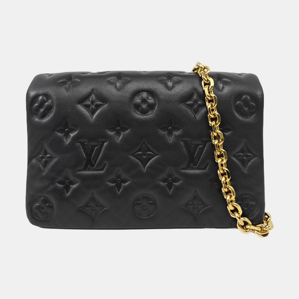 COUSSIN Lambskin Black