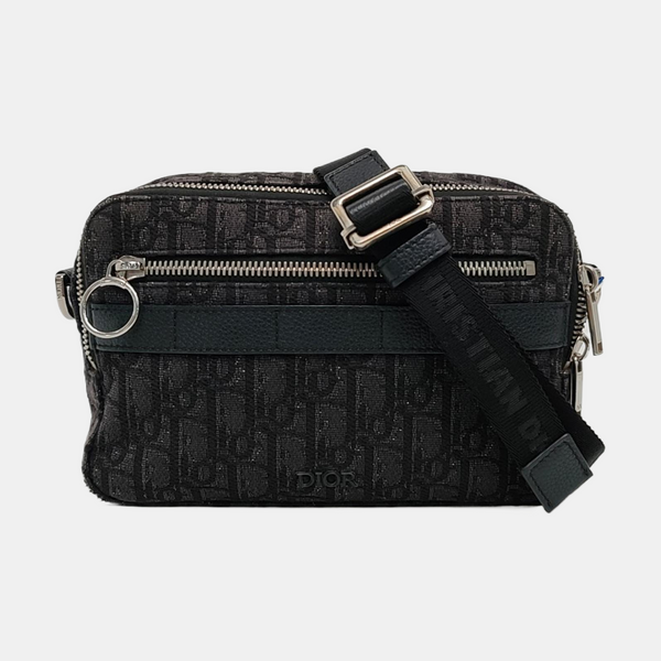 Safari Oblique Canvas Black