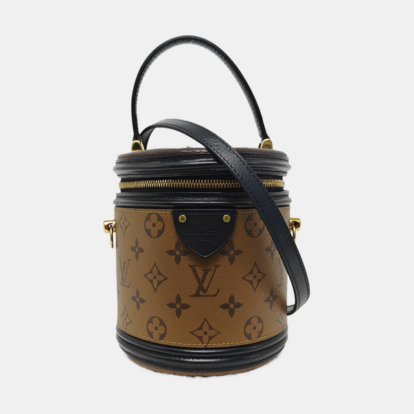 CANNES PM Monogram Coated Canvas Brown