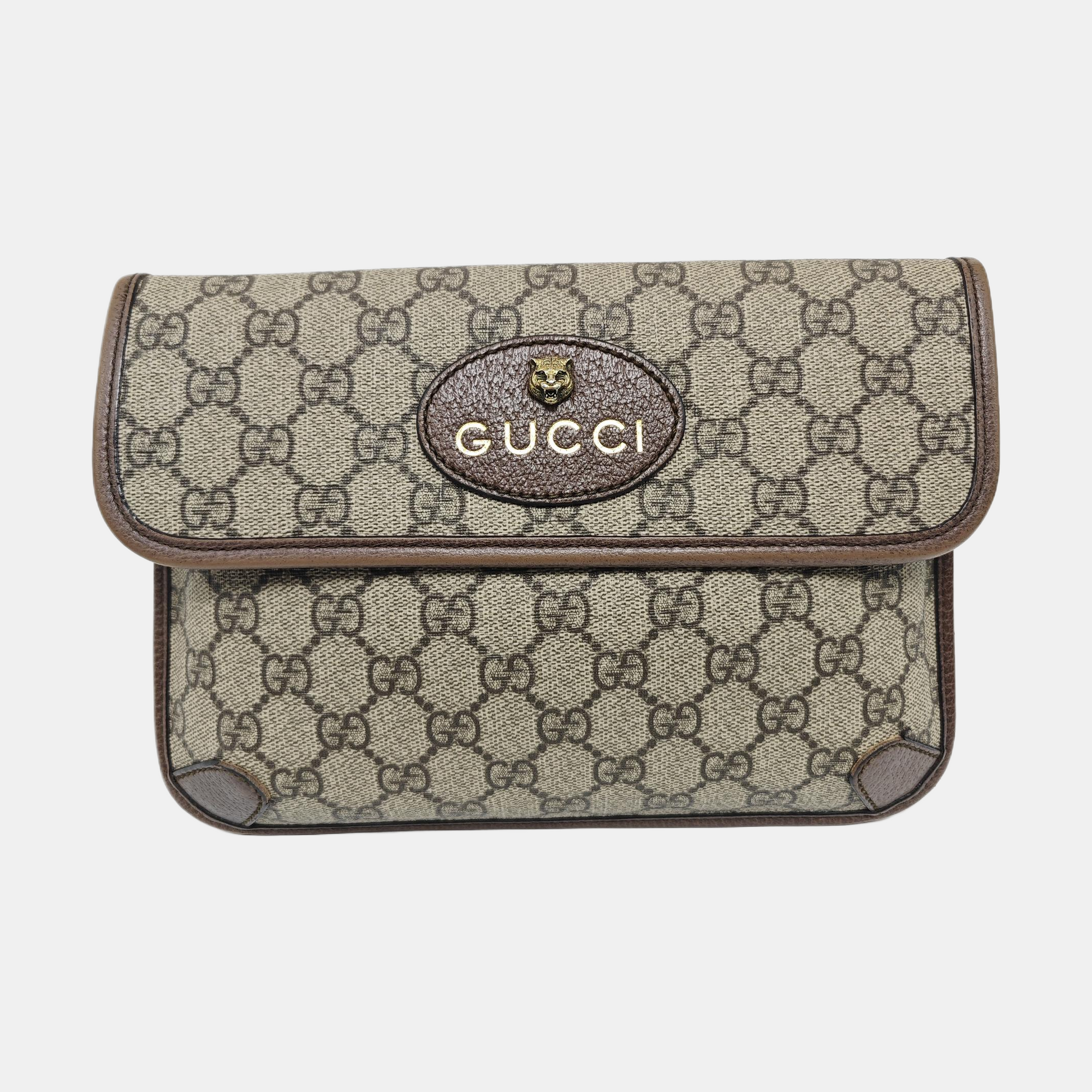 Neo Vintage Monogram Coated Canvas Beige