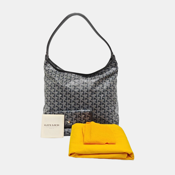 Hobo Coated Canvas Gray