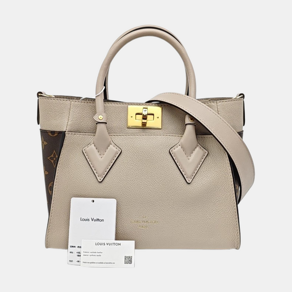 ON MY SIDE PM Monogram Coated Canvas Beige
