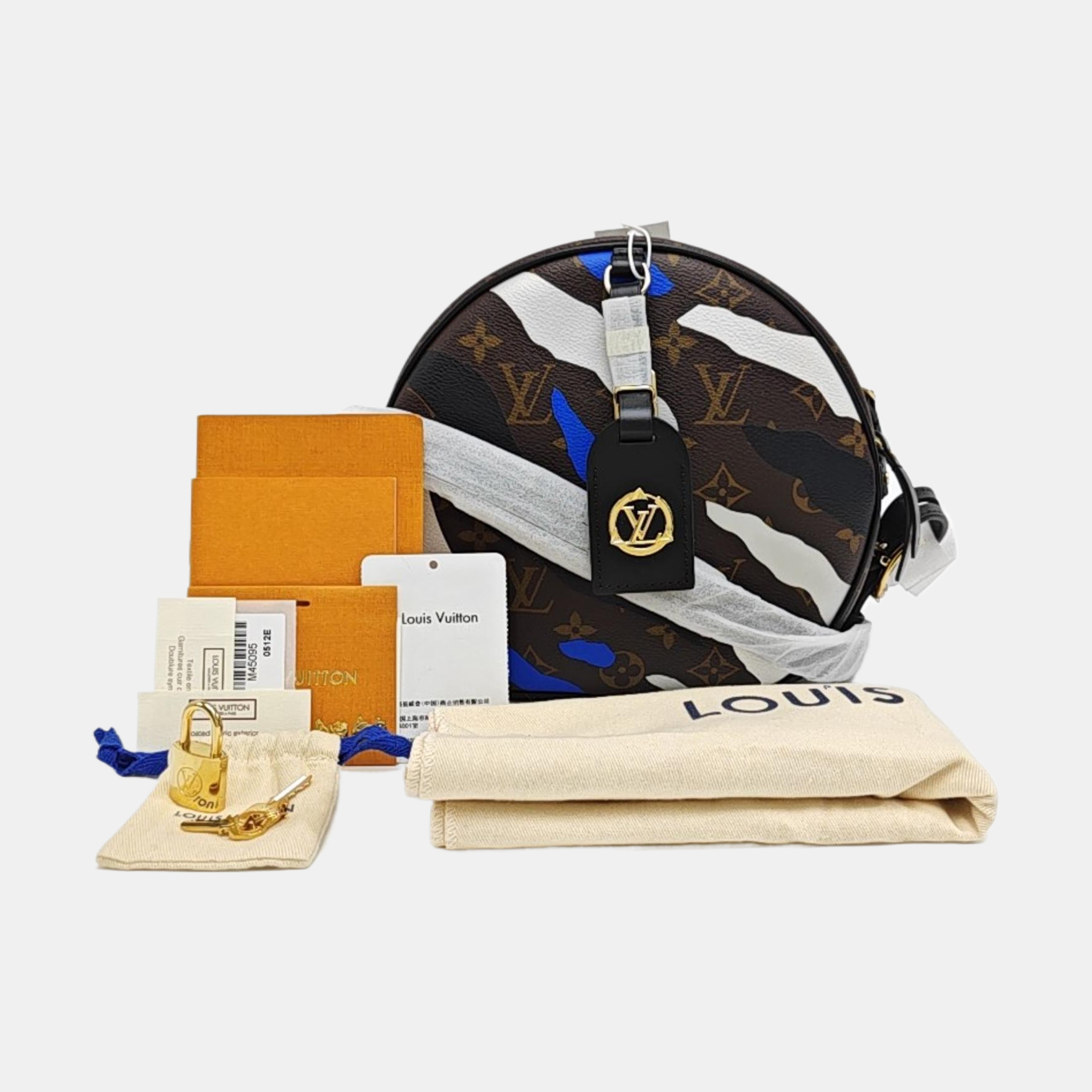 BOITE CHAPEAU MM Monogram Coated Canvas Brown