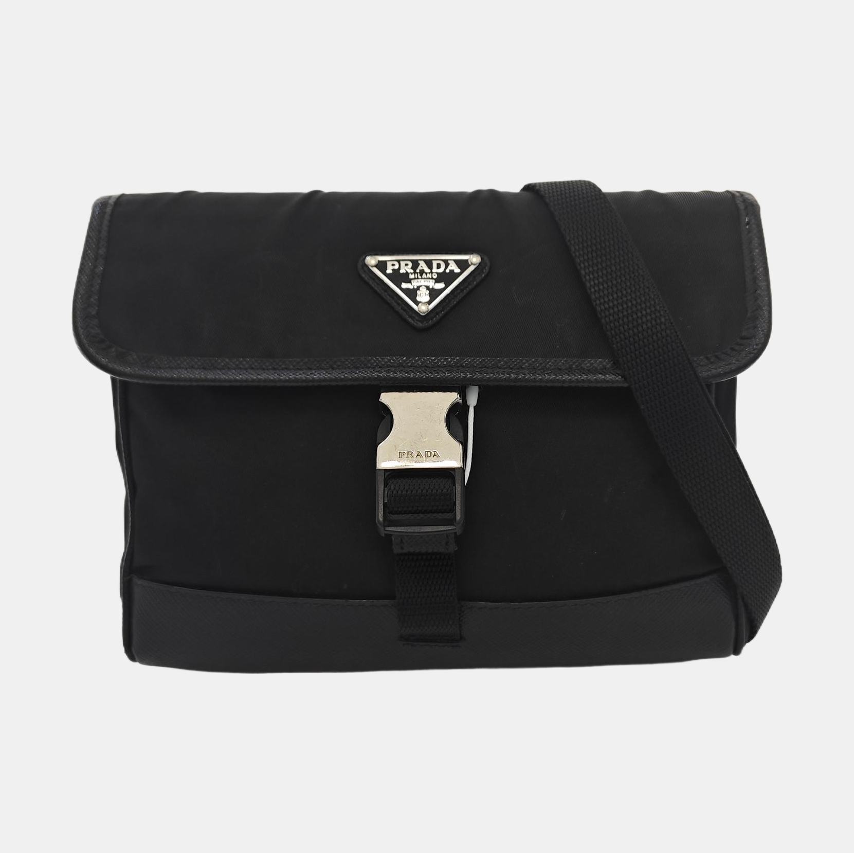Fold Wallet Nylon Black