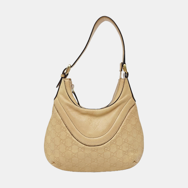 Soho Monogram Calfskin Beige