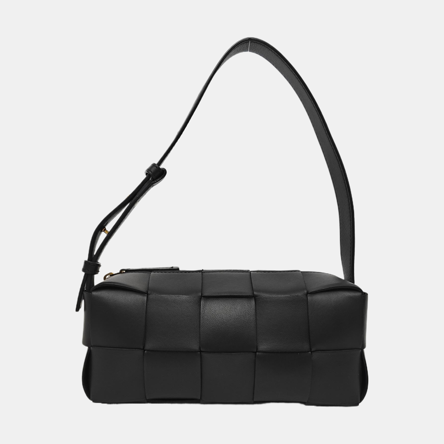 Brick Cassette Small Lambskin Black