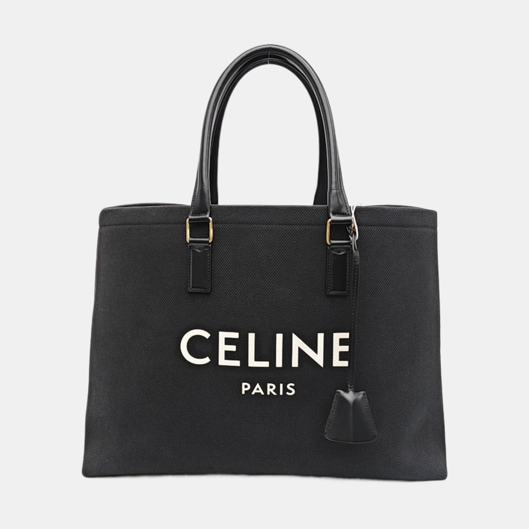 CABAS CELINE Canvas Black