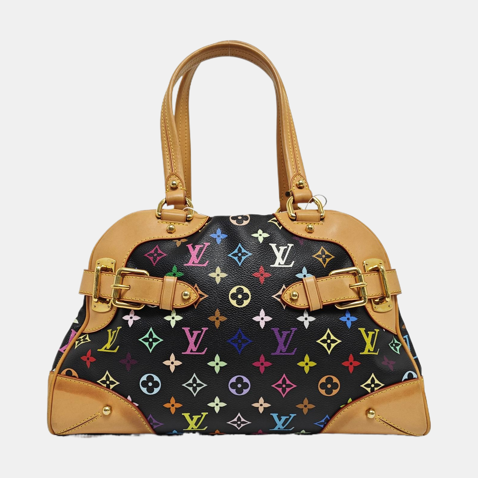 LV × TM CLAUDIA Monogram Coated Canvas Black