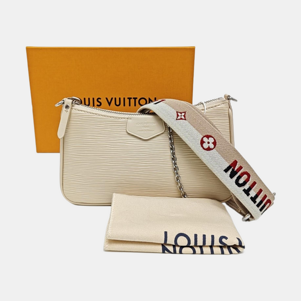 EASY POUCH ON STRAP Epi Beige