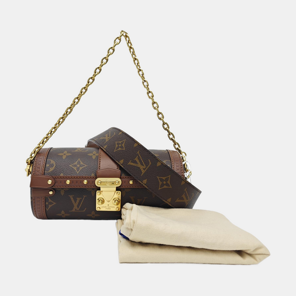 PAPILLON 19 Monogram Coated Canvas Brown
